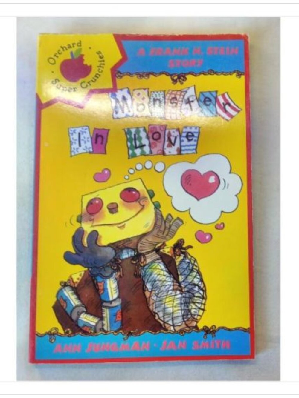 Frank N. Stein and the Monster in Love Ann Jungman 1997 First Paperback Edition